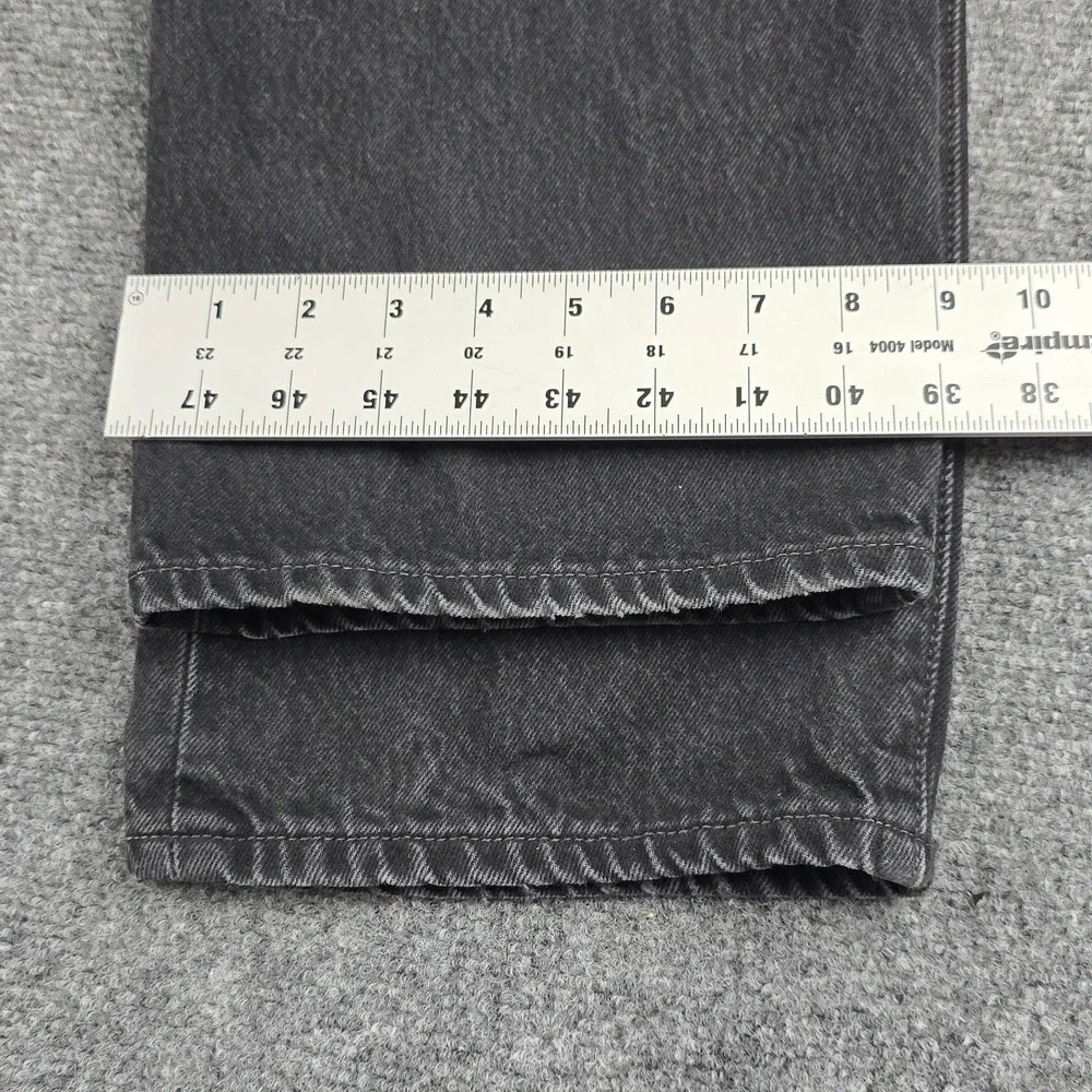Vintage Levi's‎ 501 Button Fly Jeans Mens 38x30 Black Bat Wing Red Tab Y2K